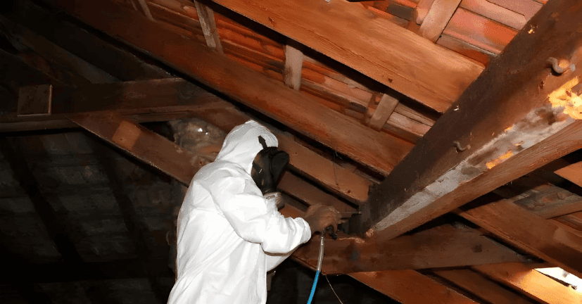 réparation toit terrasse avignon Traitement bois charpente